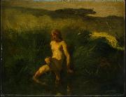 Jean-Franc Millet The bather USA oil painting reproduction